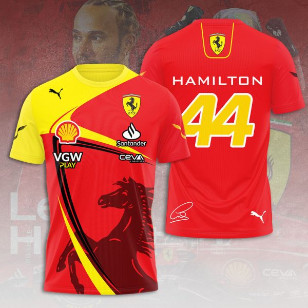 Scuderia Ferrari x Lewis Hamilton 3D Apparel - HOATT 7604