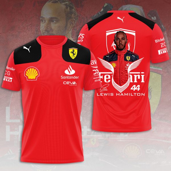 Scuderia Ferrari x Lewis Hamilton 3D Apparel - HOATT 7607