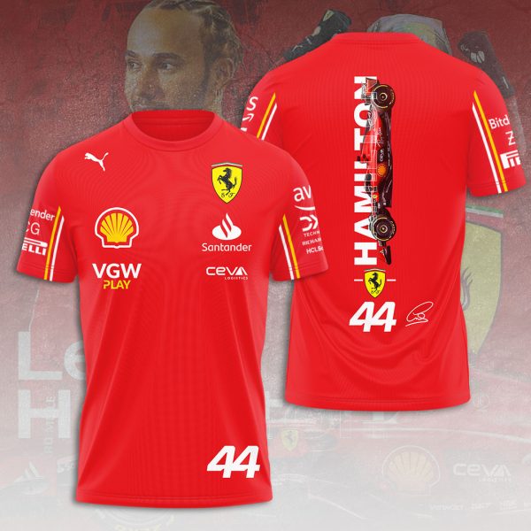 Scuderia Ferrari x Lewis Hamilton 3D Apparel - HOATT 7674