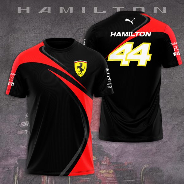 Lewis Hamilton x Scuderia Ferrari 3D Apparel - TANTN 10116