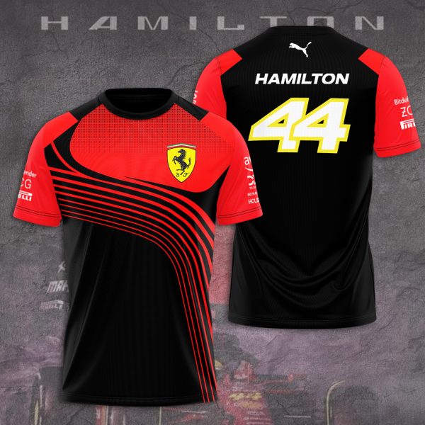 Lewis Hamilton x Scuderia Ferrari 3D Apparel - TANTN 10117