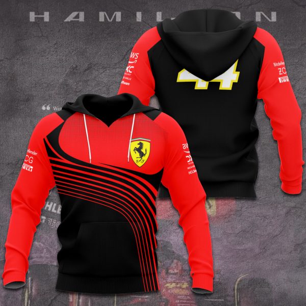 Lewis Hamilton x Scuderia Ferrari 3D Apparel - TANTN 10117