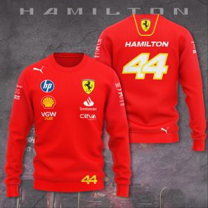 Scuderia Ferrari x Lewis Hamilton 3D Apparel - TANTN 9876