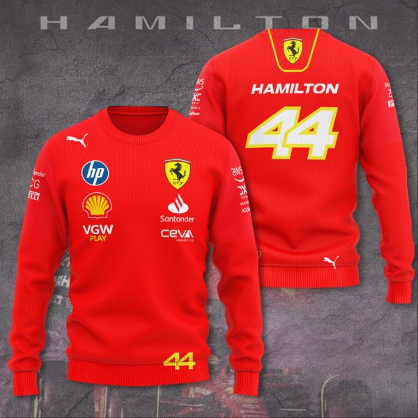 Scuderia Ferrari x Lewis Hamilton 3D Apparel - TANTN 9876