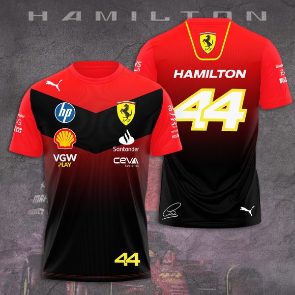 Scuderia Ferrari x Lewis Hamilton 3D Apparel - TANTN 9918