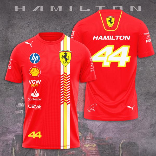 Scuderia Ferrari x Lewis Hamilton 3D Apparel - TANTN 9919