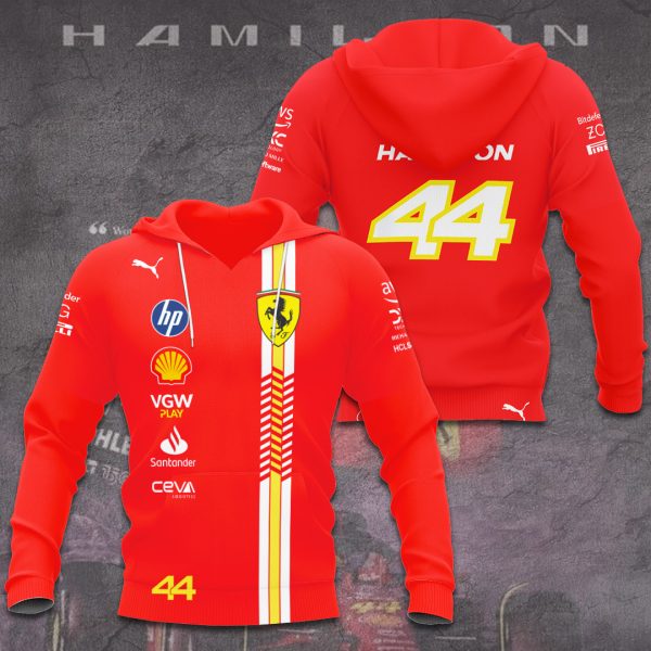 Scuderia Ferrari x Lewis Hamilton 3D Apparel - TANTN 9919