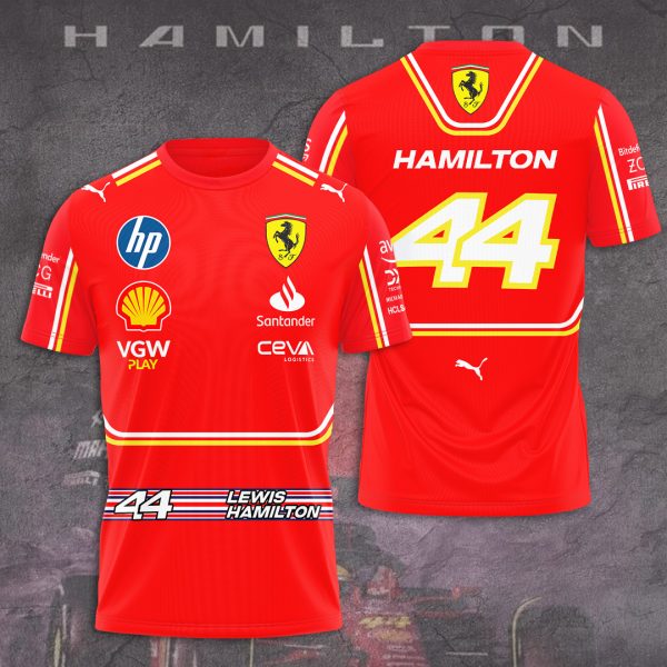 Scuderia Ferrari x Lewis Hamilton 3D Apparel - TANTN 9934