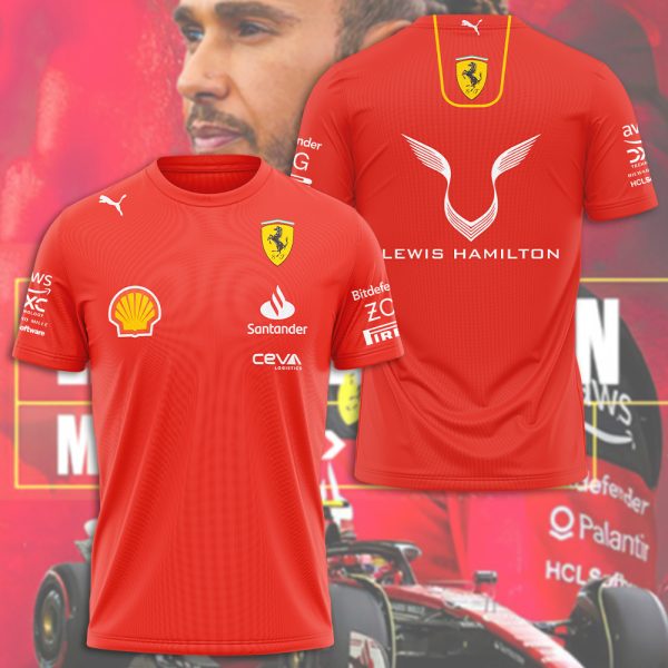 Scuderia Ferrari x Lewis Hamilton 3D Apparel - HOATT 7605