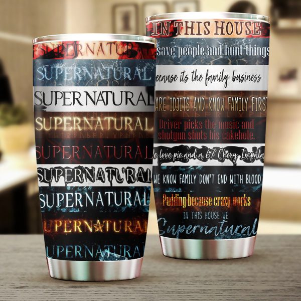 Supernatural Tumbler Cup - GNE NEW04