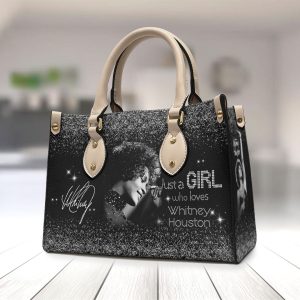 Whitney Houston Leather HandBag - HOATT 7413