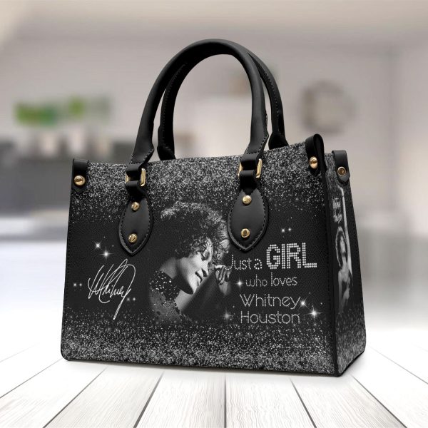 Whitney Houston Leather HandBag - HOATT 7413