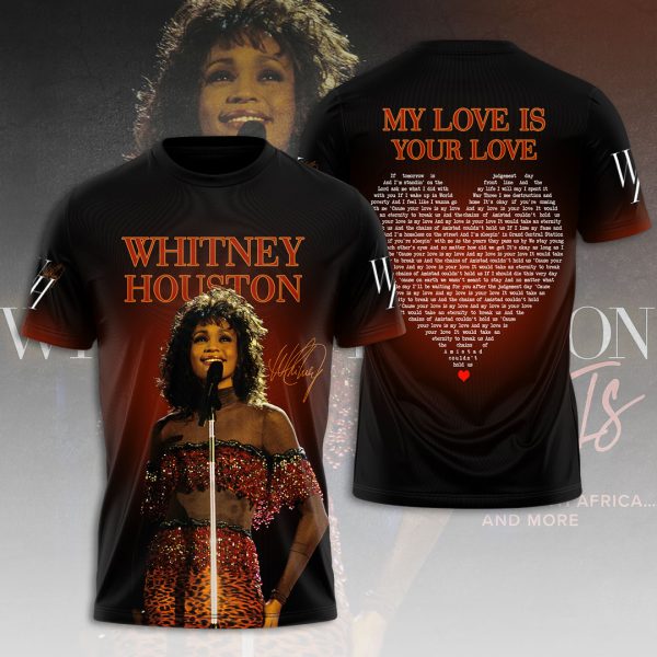 Whitney Houston 3D Apparel - HOATT 7427