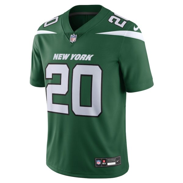 Men's New York Jets Breece Hall Nike Gotham Green Vapor Untouchable Limited Jersey - GNE DROP425