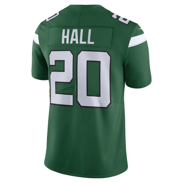 Men's New York Jets Breece Hall Nike Gotham Green Vapor Untouchable Limited Jersey - GNE DROP425