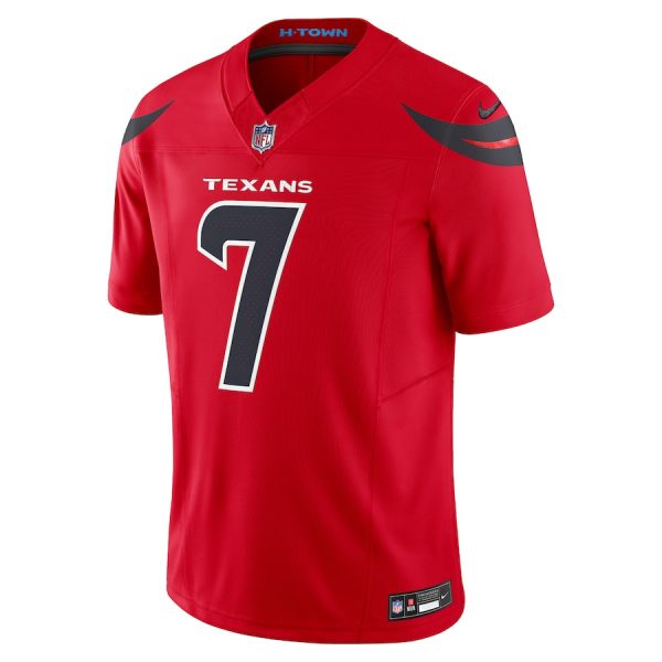 Men's Houston Texans C.J. Stroud Nike Red Alternate Vapor F.U.S.E. Limited Jersey - GNE DROP002