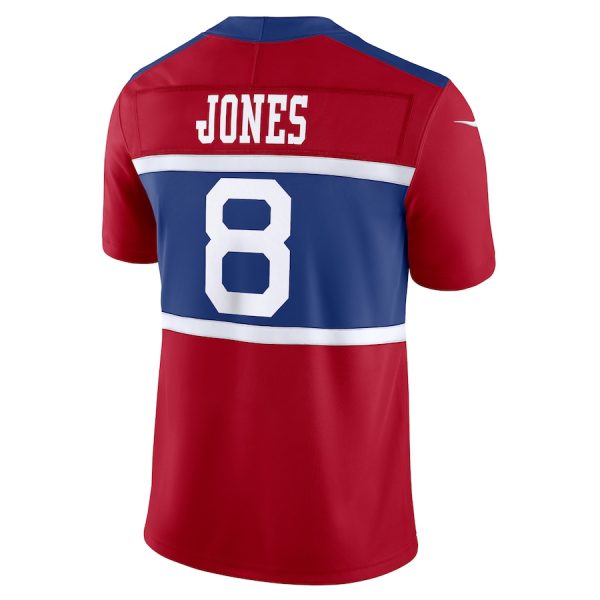 Men's New York Giants Daniel Jones Nike Century Red Alternate Vapor F.U.S.E. Limited Jersey - GNE DROP570