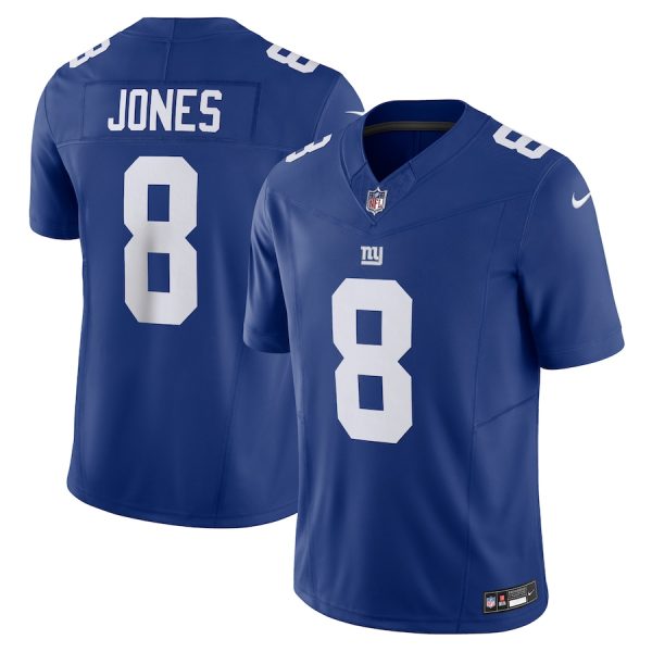 Men's New York Giants Daniel Jones Nike Royal Vapor F.U.S.E. Limited Jersey - GNE DROP553