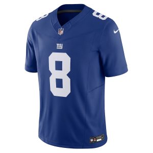 Men's New York Giants Daniel Jones Nike Royal Vapor F.U.S.E. Limited Jersey - GNE DROP553