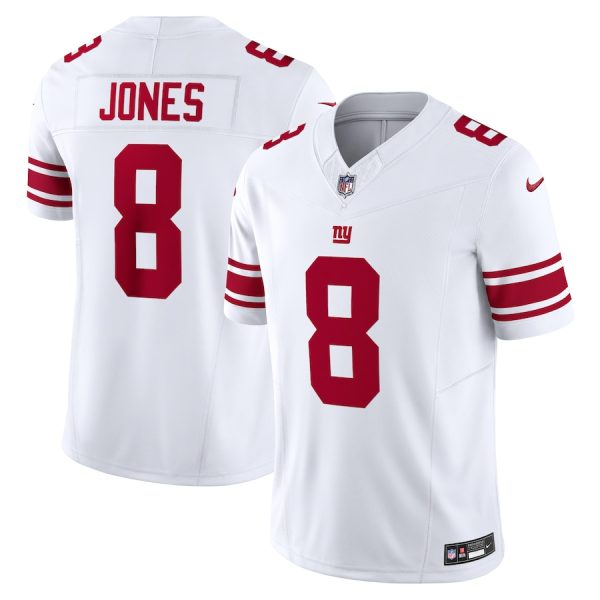 Men's New York Giants Daniel Jones Nike White Vapor F.U.S.E. Limited Jersey - GNE DROP554