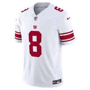 Men's New York Giants Daniel Jones Nike White Vapor F.U.S.E. Limited Jersey - GNE DROP554