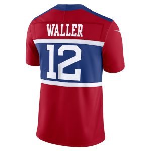 Men's New York Giants Darren Waller Nike Century Red Alternate Vapor F.U.S.E. Retired Player Limited Jersey - GNE DROP569