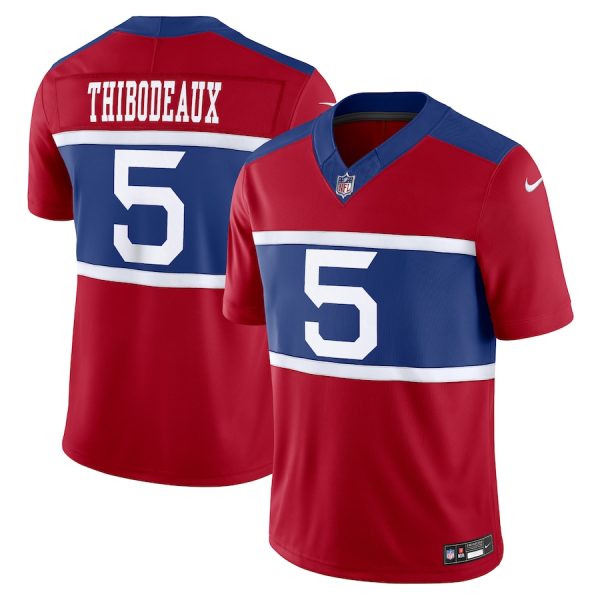 Men's New York Giants Kayvon Thibodeaux Nike Century Red Alternate Vapor F.U.S.E. Limited Jersey - GNE DROP559