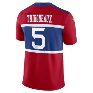 Men's New York Giants Kayvon Thibodeaux Nike Century Red Alternate Vapor F.U.S.E. Limited Jersey - GNE DROP559