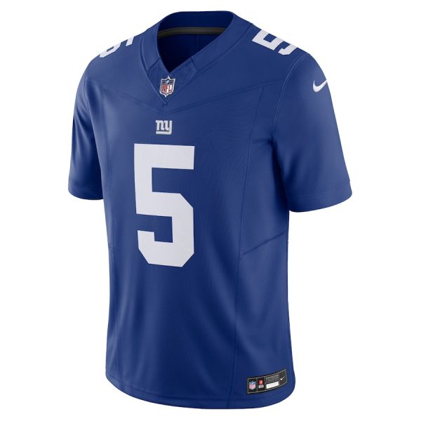 Men's New York Giants Kayvon Thibodeaux Nike Royal Vapor F.U.S.E. Limited Jersey - GNE DROP558