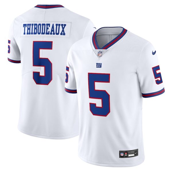 Men's New York Giants Kayvon Thibodeaux Nike White Alternate Vapor Untouchable Limited Jersey - GNE DROP564