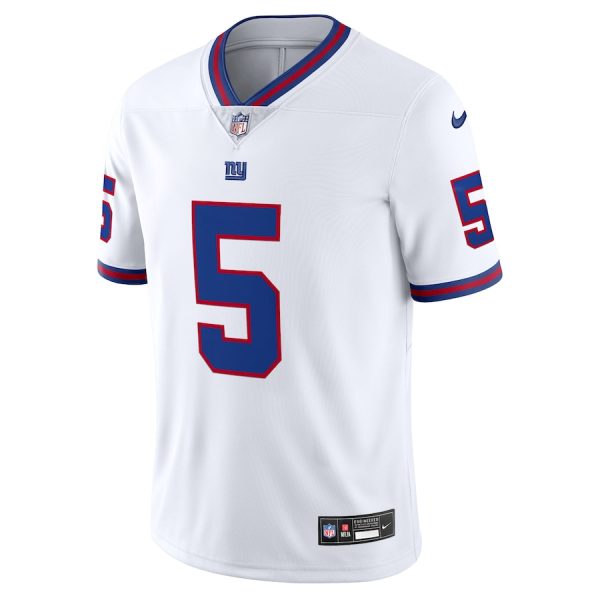 Men's New York Giants Kayvon Thibodeaux Nike White Alternate Vapor Untouchable Limited Jersey - GNE DROP564