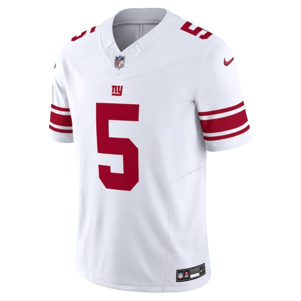 Men's New York Giants Kayvon Thibodeaux Nike White Vapor F.U.S.E. Limited Jersey - GNE DROP572