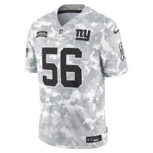 Men's New York Giants Lawrence Taylor Nike Arctic Camo 2024 Salute to Service Retired Player Limited Jersey - GNE DROP552