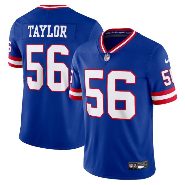 Men's New York Giants Lawrence Taylor Nike Royal Alternate Vapor Untouchable Limited Jersey - GNE DROP561