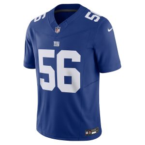 Men's New York Giants Lawrence Taylor Nike Royal Vapor F.U.S.E. Limited Jersey - GNE DROP555