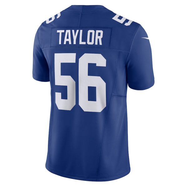 Men's New York Giants Lawrence Taylor Nike Royal Vapor F.U.S.E. Limited Jersey - GNE DROP555