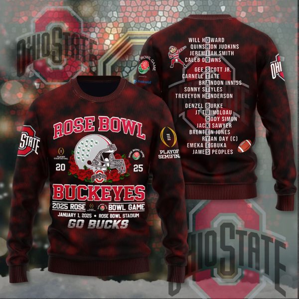 Ohio State Buckeyes Football 3D Apparel - MAITM 9366