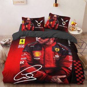 Lewis Hamilton x Scuderia Ferrari Bedding set - MAITM 9461