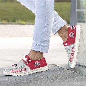 Ohio State Buckeyes Football Custom Hey Dude Shoes - MAITM 9668