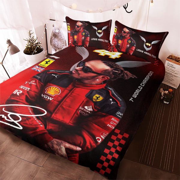 Lewis Hamilton x Scuderia Ferrari Bedding set - MAITM 9461