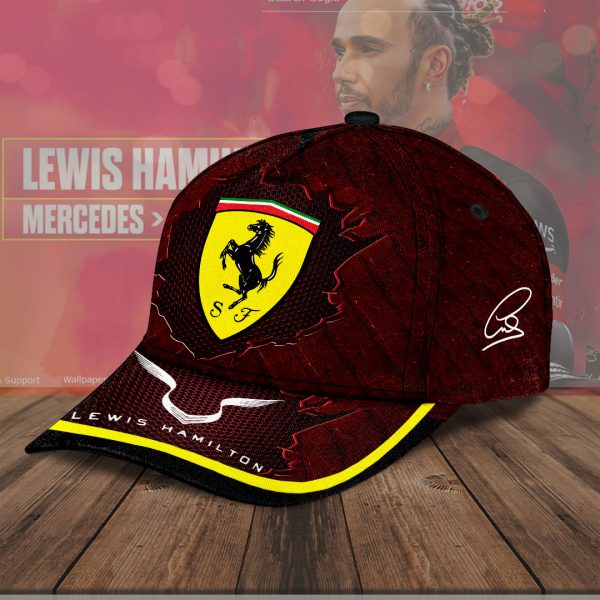 Lewis Hamilton x Scuderia Ferrari Classic Cap - MAITM 9612