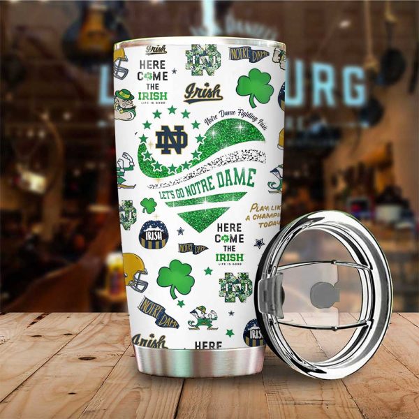 Notre Dame Fighting Irish Football Tumbler Cup - MAITM 9599