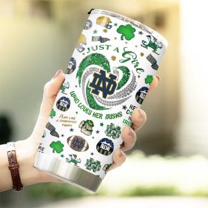 Notre Dame Fighting Irish Football Tumbler Cup - MAITM 9599