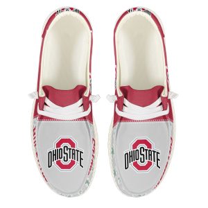 Ohio State Buckeyes Football Custom Hey Dude Shoes - MAITM 9668