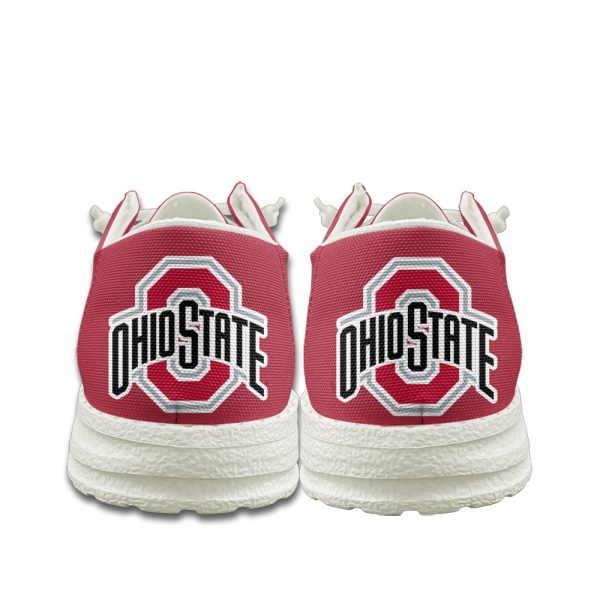 Ohio State Buckeyes Football Custom Hey Dude Shoes - MAITM 9668