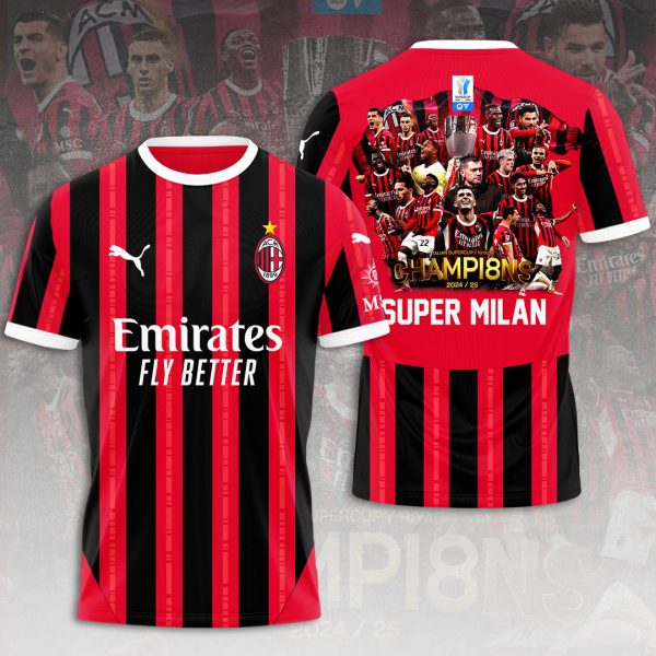 AC Milan 3D Apparel - HOATT 7886