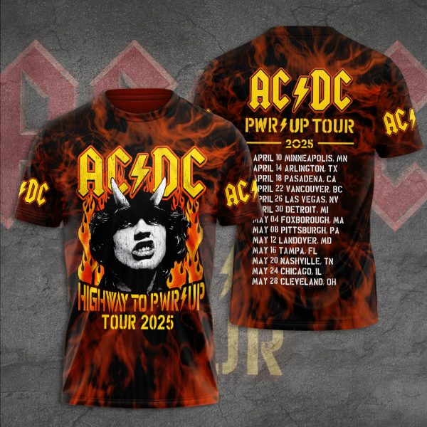 AC/DC 3D Apparel - TANTN 10393