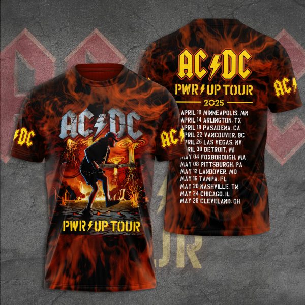 AC/DC 3D Apparel - TANTN 10394