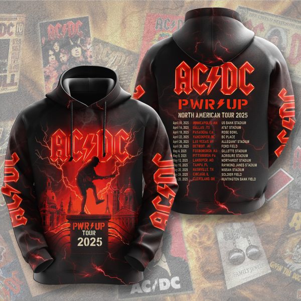 AC/DC 3D Apparel - GNE NEW25