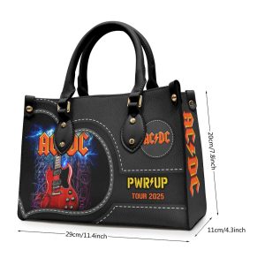 AC/DC Leather HandBag - HOATT 7820